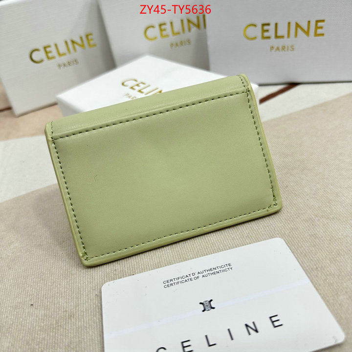 CELINE Bags(4A)-Wallet where should i buy to receive ID: TY5636 $: 45USD