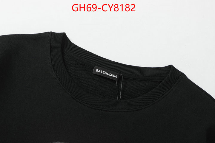 Clothing-Balenciaga replica 2023 perfect luxury ID: CY8182 $: 69USD