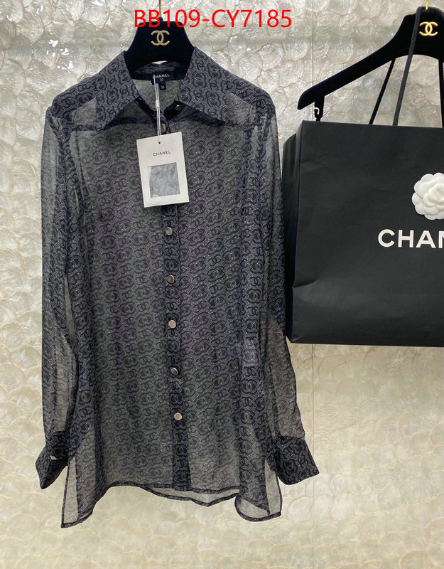 Clothing-Chanel best quality replica ID: CY7185 $: 109USD