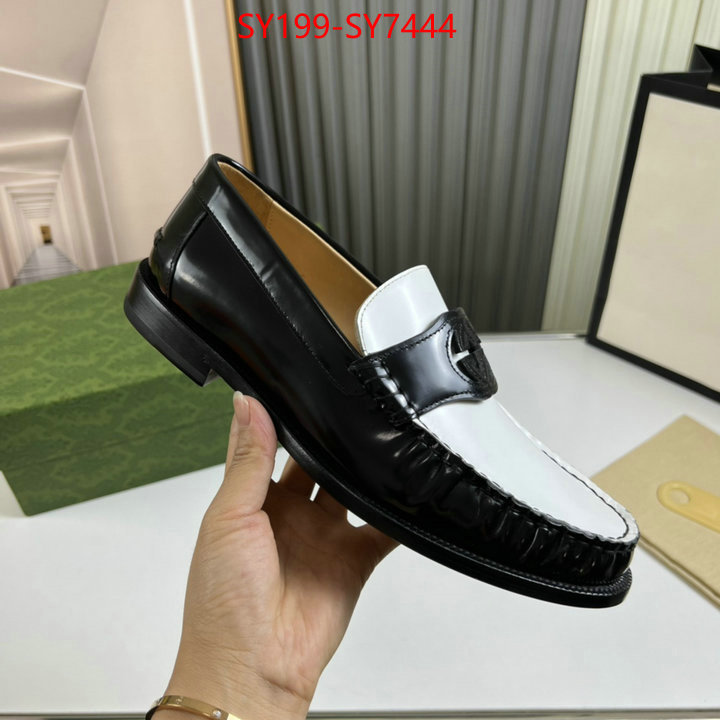 Men Shoes-Gucci designer wholesale replica ID: SY7444 $: 199USD