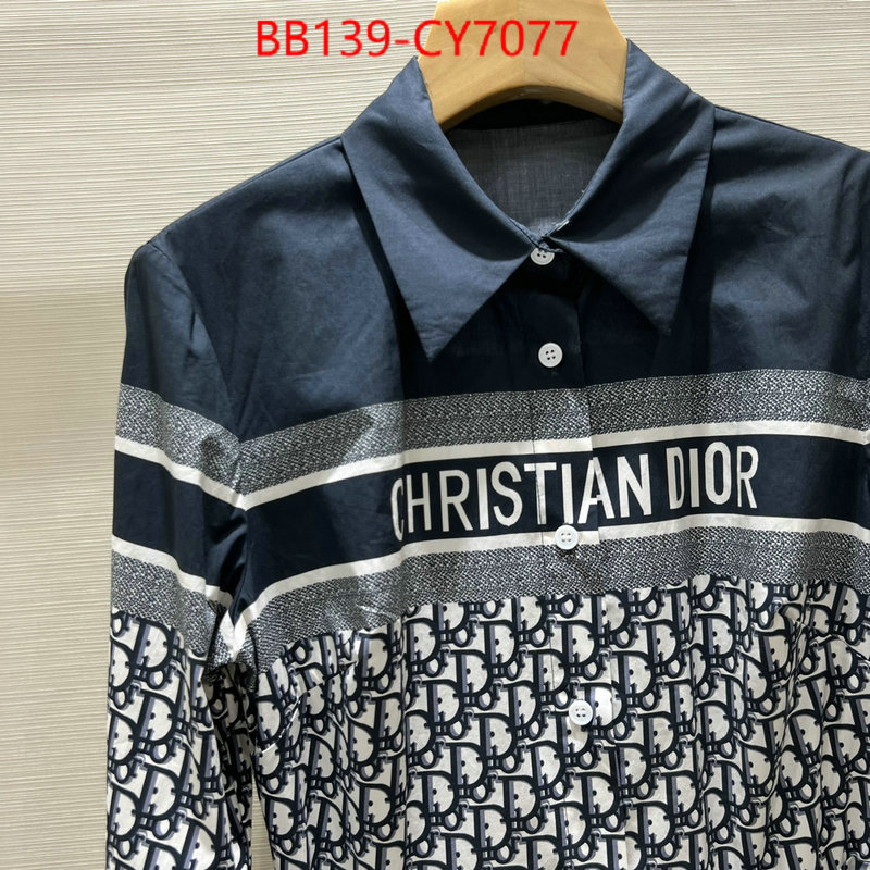 Clothing-Dior customize best quality replica ID: CY7077 $: 139USD