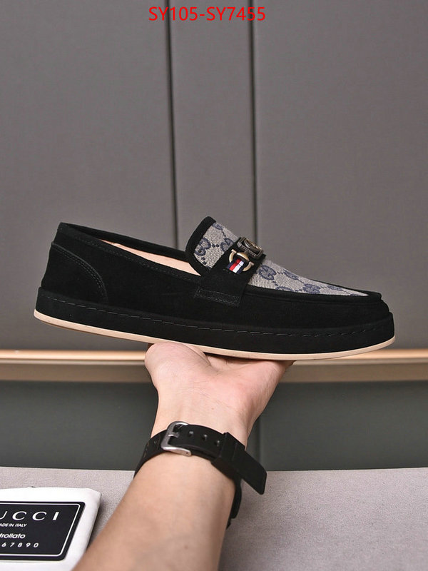Men Shoes-Gucci high quality designer replica ID: SY7455 $: 105USD