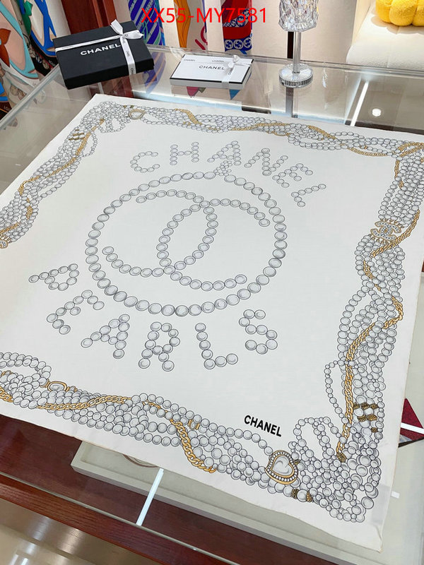 Scarf-Chanel designer 1:1 replica ID: MY7581 $: 55USD