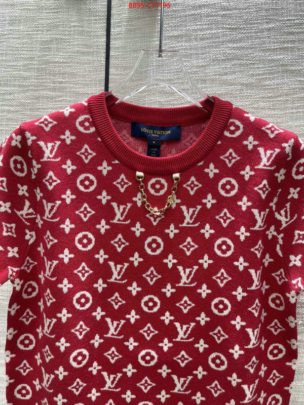 Clothing-LV mirror copy luxury ID: CY7195 $: 95USD