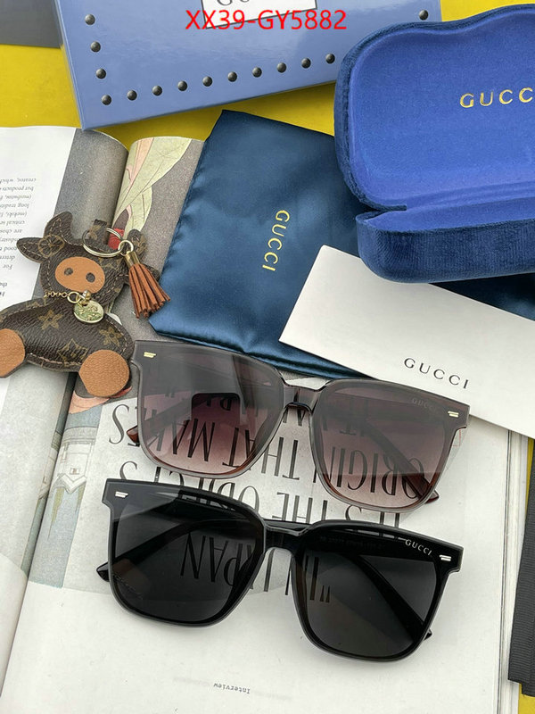 Glasses-Gucci where to buy ID: GY5882 $: 39USD