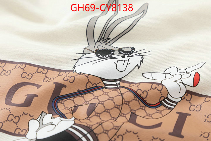 Clothing-Gucci new designer replica ID: CY8138 $: 69USD