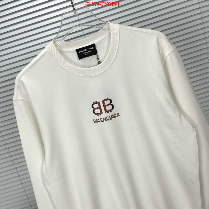 Clothing-Balenciaga what best replica sellers ID: CY8191 $: 69USD