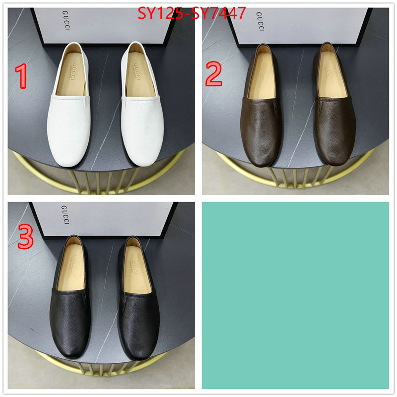 Men Shoes-Gucci where to buy high quality ID: SY7447 $: 125USD