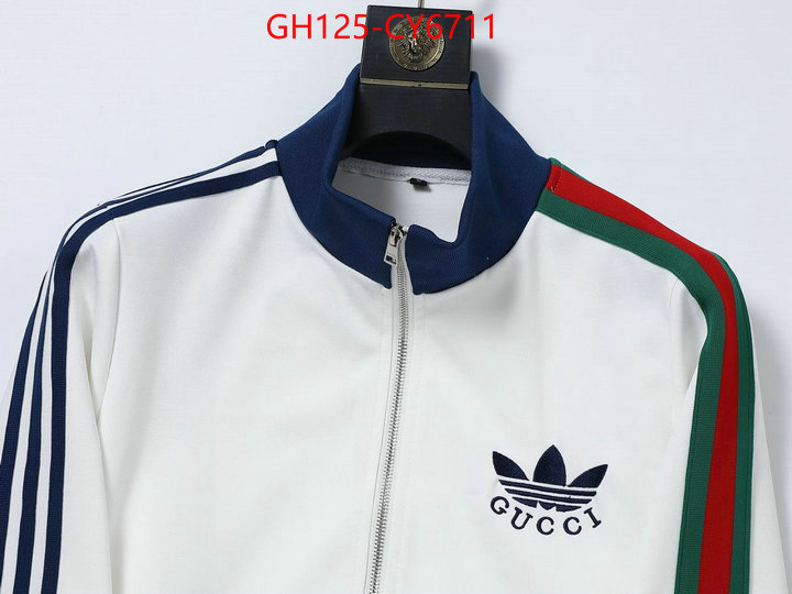 Clothing-Gucci shop now ID: CY6711 $: 125USD