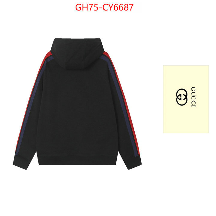 Clothing-Gucci designer wholesale replica ID: CY6687 $: 75USD