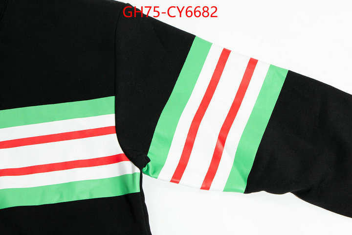 Clothing-Gucci replica 2023 perfect luxury ID: CY6682 $: 75USD