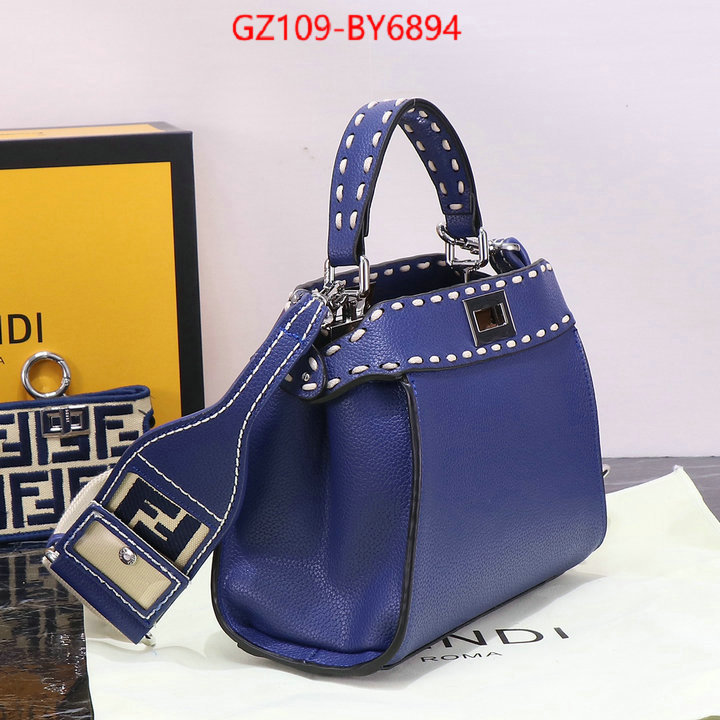 Fendi Bags(4A)-Peekaboo brand designer replica ID: BY6894 $: 109USD