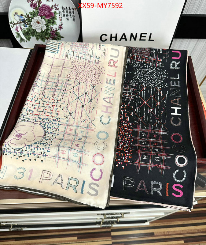 Scarf-Chanel good quality replica ID: MY7592 $: 59USD