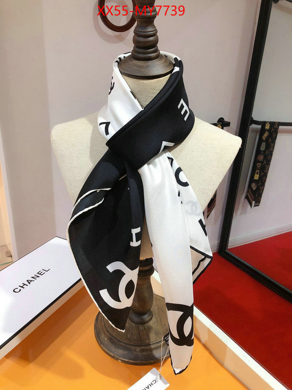 Scarf-Chanel what best replica sellers ID: MY7739 $: 55USD