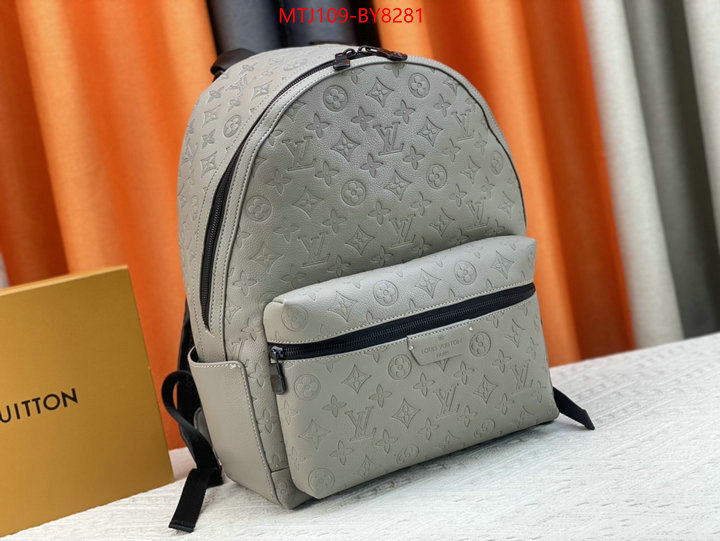 LV Bags(4A)-Backpack- replica 1:1 high quality ID: BY8281 $: 109USD