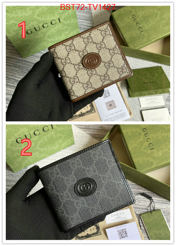 Gucci Bags(TOP)-Wallet- where can i buy the best quality ID: TV1427 $: 72USD