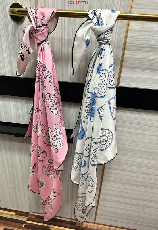 Scarf-Chanel buy cheap ID: MY7753 $: 75USD