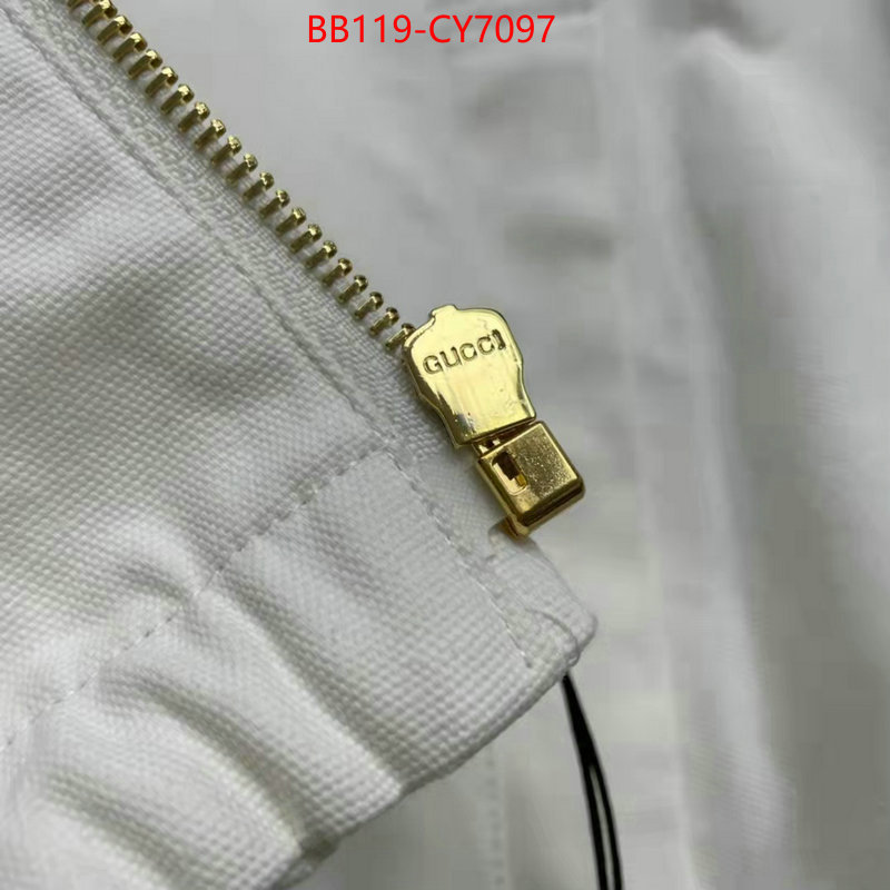 Clothing-Gucci luxury 7 star replica ID: CY7097 $: 119USD