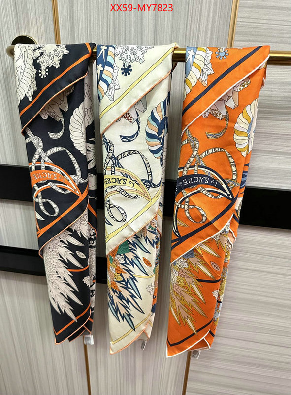 Scarf-Hermes designer fake ID: MY7823 $: 59USD