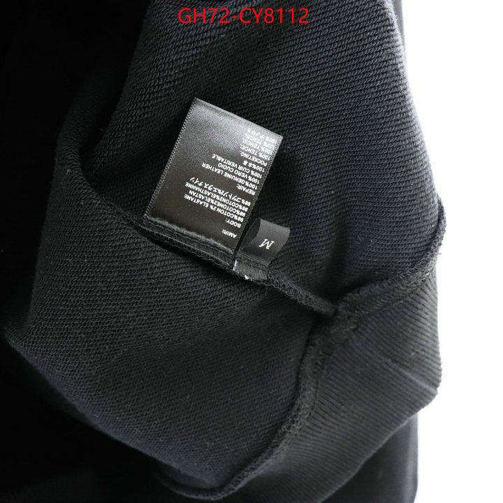 Clothing-Amiri perfect replica ID: CY8112 $: 72USD