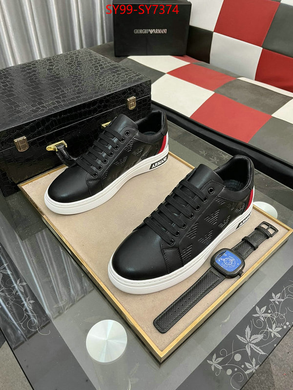 Men shoes-Armani best aaaaa ID: SY7374 $: 99USD