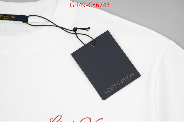Clothing-LV buy luxury 2023 ID: CY6743 $: 49USD