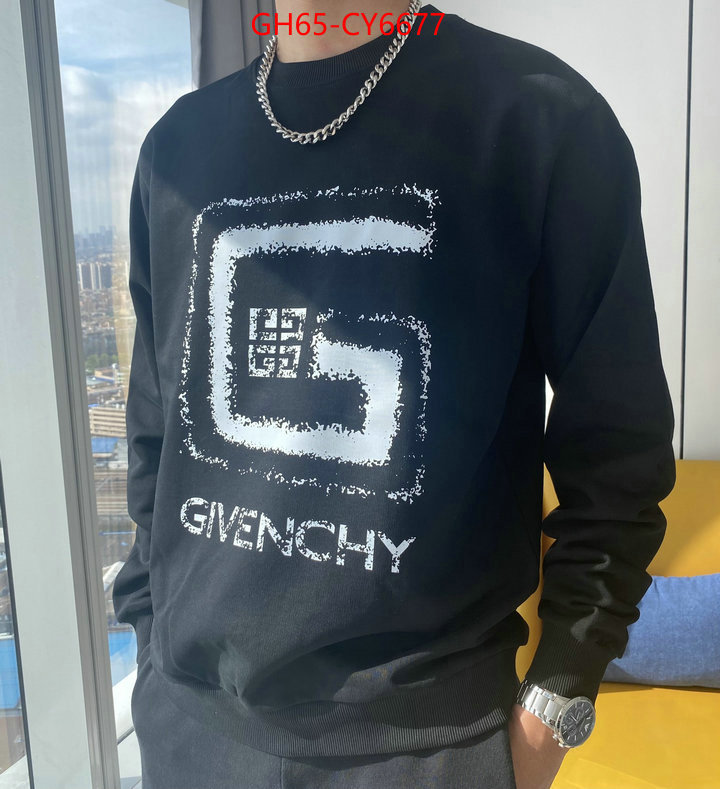 Clothing-Givenchy what best replica sellers ID: CY6677 $: 65USD