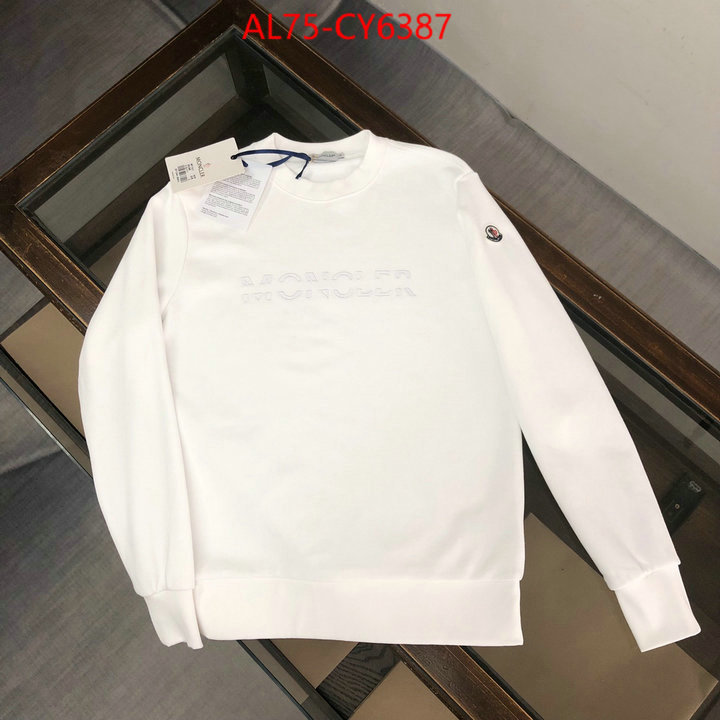 Clothing-Moncler can you buy knockoff ID: CY6387 $: 75USD