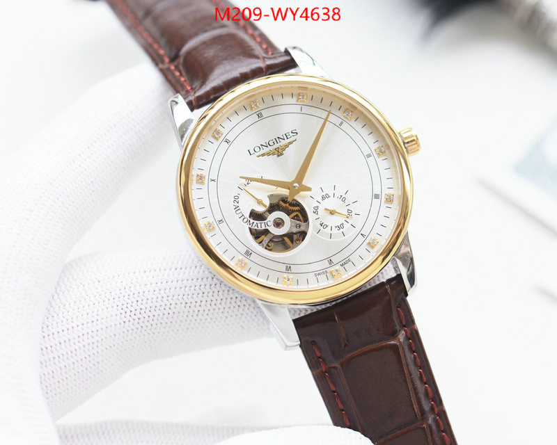 Watch(TOP)-Longines replica how can you ID: WY4638 $: 209USD