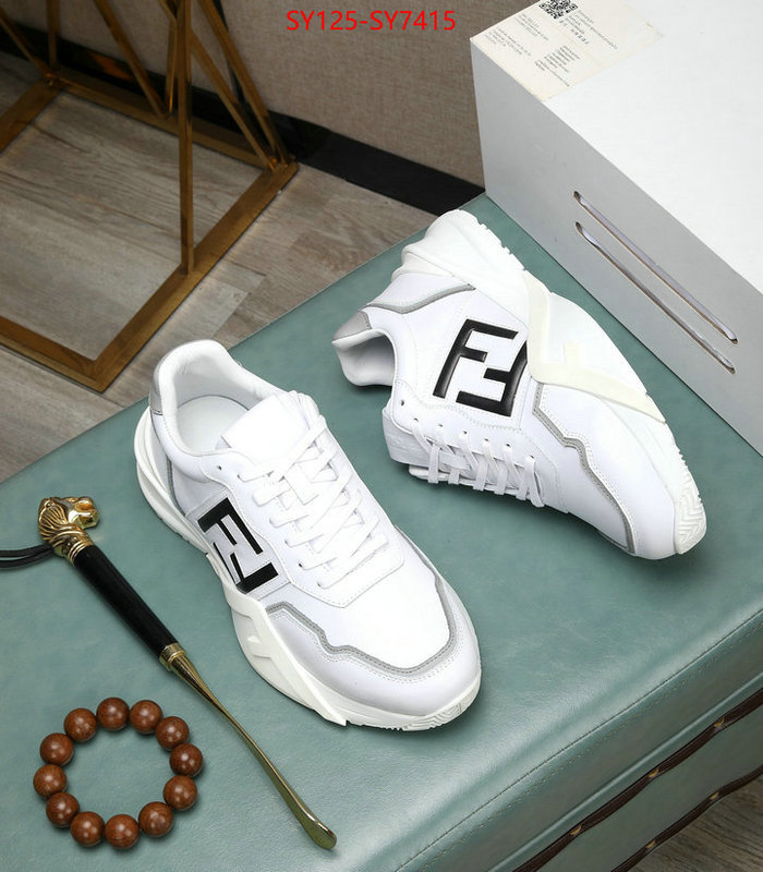 Men Shoes-Fendi is it illegal to buy dupe ID: SY7415 $: 125USD