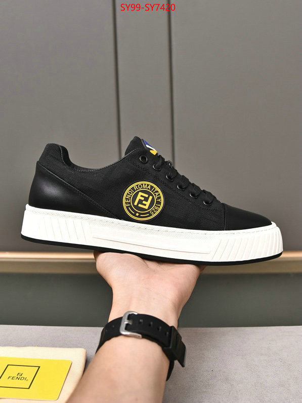 Men Shoes-Fendi top brands like ID: SY7420 $: 99USD