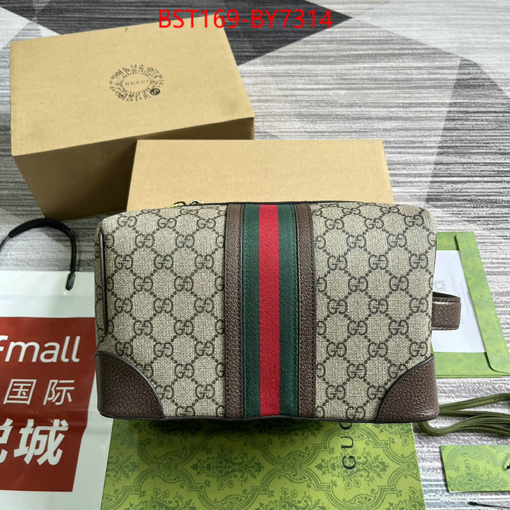 Gucci Bags(TOP)-Makeup bag- replica 2023 perfect luxury ID: BY7314 $: 169USD