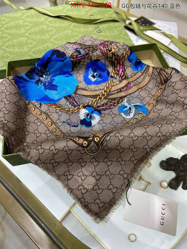 Scarf-Gucci high quality online ID: MY7610 $: 72USD