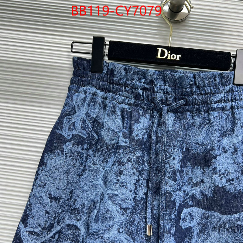 Clothing-Dior fake aaaaa ID: CY7079 $: 119USD