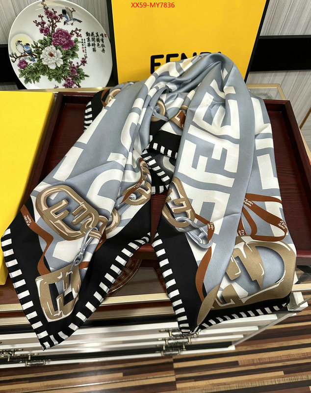 Scarf-Fendi the quality replica ID: MY7836 $: 59USD