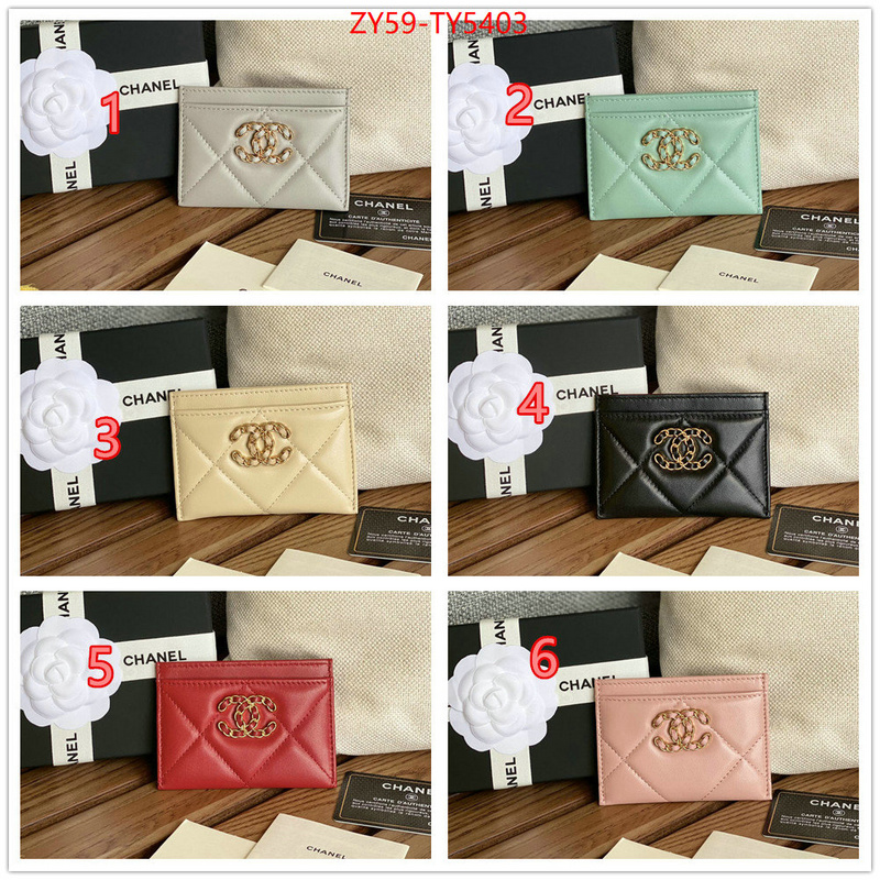 Chanel Bags(4A)-Wallet- buy 1:1 ID: TY5403 $: 59USD