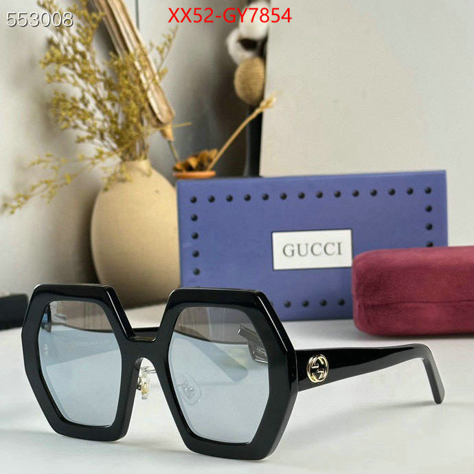 Glasses-Gucci buy cheap ID: GY7854 $: 52USD