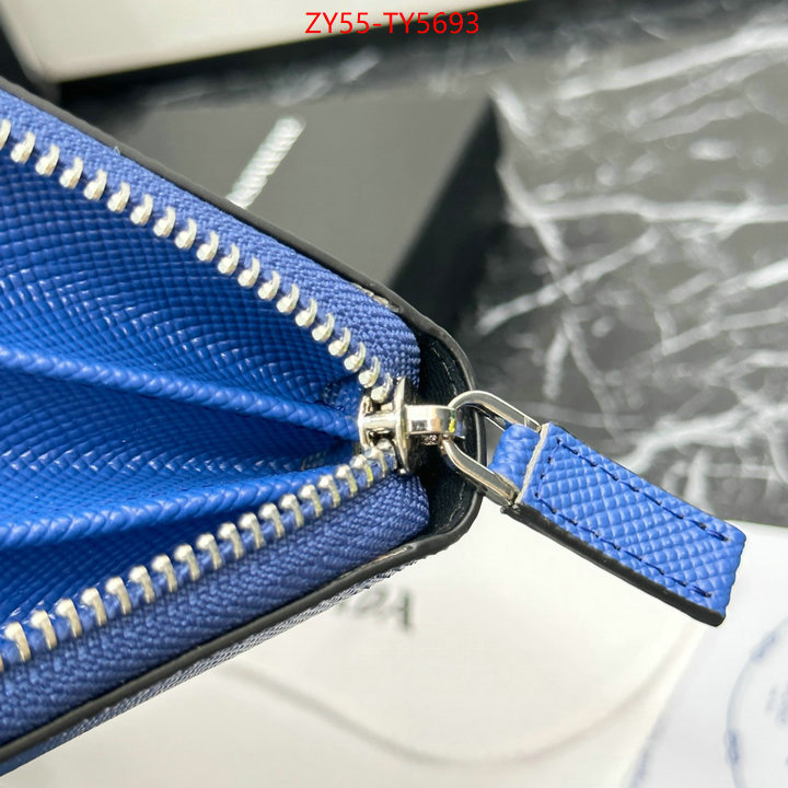 Prada Bags (4A)-Wallet aaaaa replica designer ID: TY5693 $: 55USD