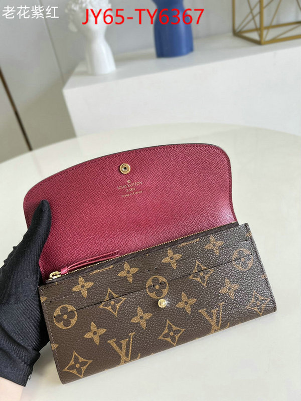 LV Bags(TOP)-Wallet copy aaaaa ID: TY6367 $: 65USD