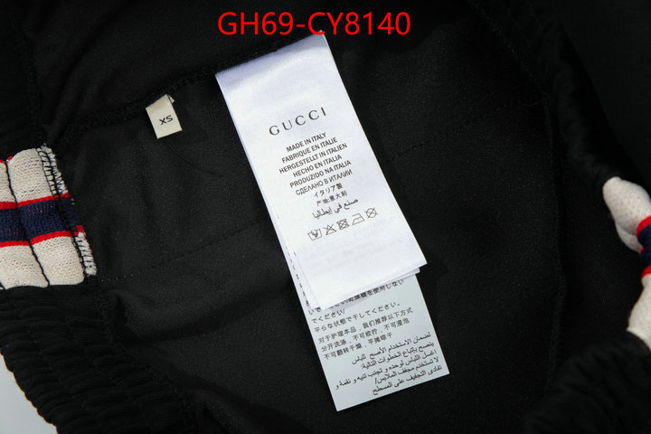 Clothing-Gucci can you buy knockoff ID: CY8140 $: 69USD