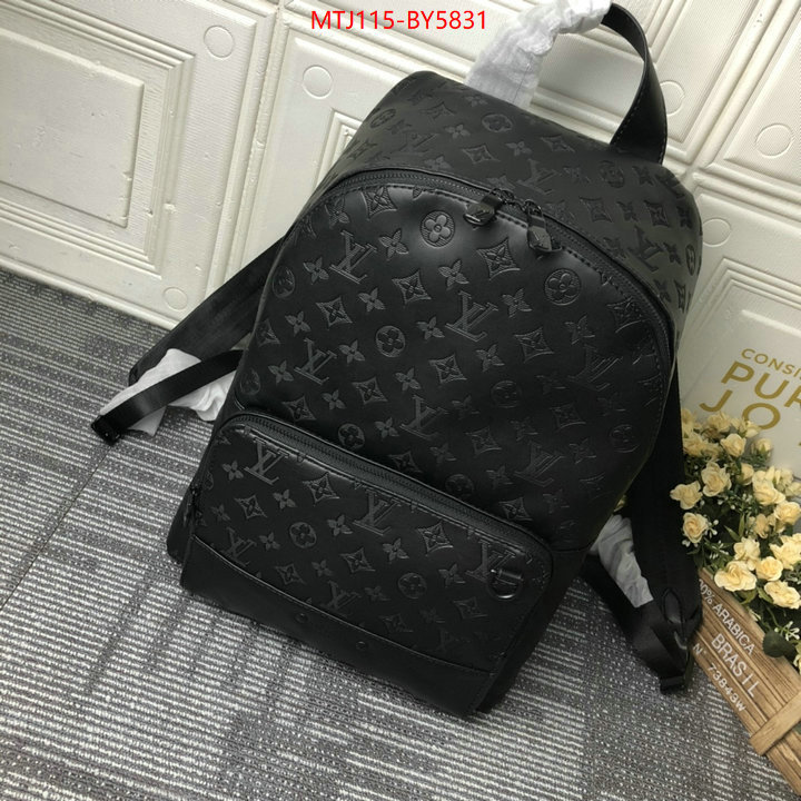 LV Bags(4A)-Backpack- 7 star replica ID: BY5831 $: 115USD