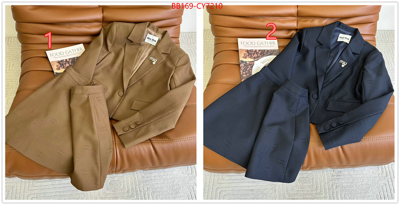 Clothing-MIU MIU buy best high-quality ID: CY7210 $: 169USD