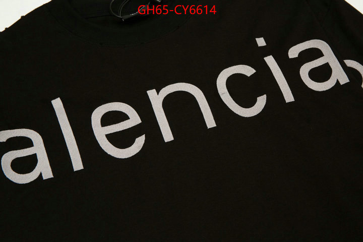 Clothing-Balenciaga top brands like ID: CY6614 $: 65USD