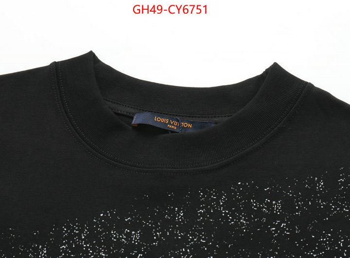 Clothing-LV designer high replica ID: CY6751 $: 49USD