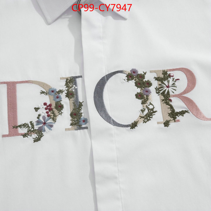 Clothing-Dior top quality designer replica ID: CY7947 $: 99USD