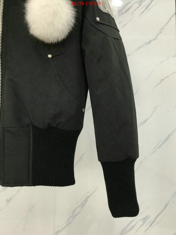 Down jacket Women-Moose Kunckles shop designer replica ID: CY7351 $: 219USD