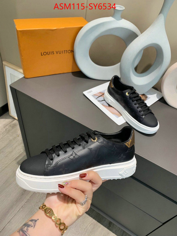 Men Shoes-LV the best quality replica ID: SY6534 $: 115USD