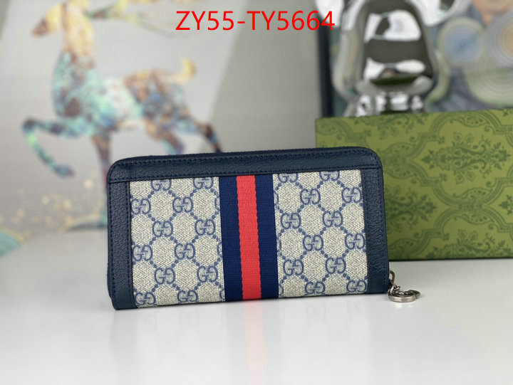 Gucci Bags(4A)-Wallet- high quality designer replica ID: TY5664 $: 55USD