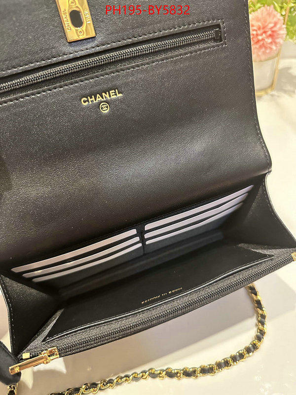 Chanel Bags(TOP)-Diagonal- where quality designer replica ID: BY5832 $: 195USD