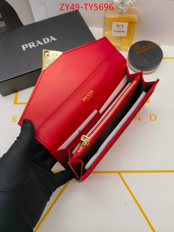 Prada Bags (4A)-Wallet buy ID: TY5696 $: 49USD
